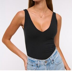 Abercrombie & Fitch Black Bodysuit